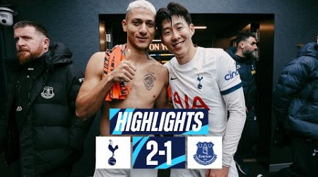 TOTTENHAM HOTSPUR 2-1 EVERTON // PREMIER LEAGUE HIGHLIGHTS // RICHARLISON &amp; SON SECURE CHRISTMAS WIN