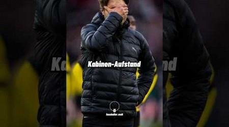 Kabinen-Aufstand gegen BVB-Trainer Edin Terzic 