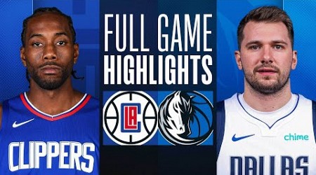 CLIPPERS at MAVERICKS | FULL GAME HIGHLIGHTS | December 20, 2023