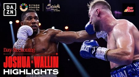 FIGHT HIGHLIGHTS | Anthony Joshua vs. Otto Wallin