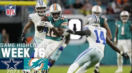 Dallas Cowboys vs. Miami Dolphins | 2023 Week 16 Game Highlights