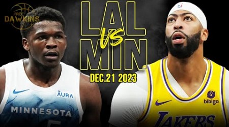 Los Angeles Lakers vs Minnesota Timberwolves Full Game Highlights | December 21, 2023 | FreeDawkins