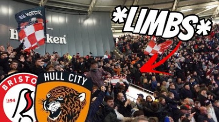 INSANE ATMOSPHERE, LATE WINNER and PENALTY DRAMA at Bristol City 3-2 Hull City!