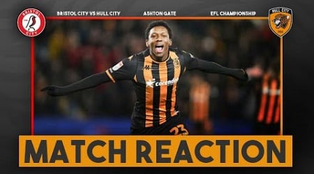 SECOND HALF THROW-AWAY: Bristol City 3-2 Hull City: Match Reaction