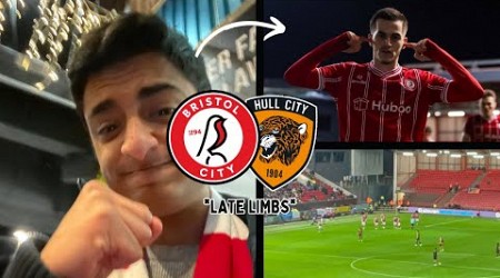 *LATE CARNAGE AS CITY COMEBACK TO PECK THE TIGERS* | BRISTOL CITY 3-2 HULL | MATCHDAY VLOG