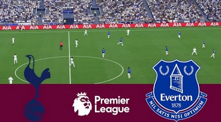 Tottenham Hotspur vs Everton Full - Video Game Simulation PES 2021