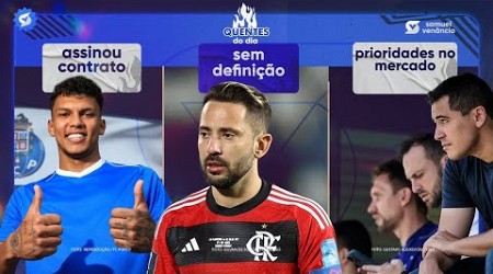 TUDO SOBRE EVERTON RIBEIRO • VERON ASSINOU CONTRATO • PRIORIDADES NO MERCADO