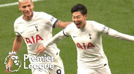 Heung-Min Son doubles Tottenham&#39;s lead against Everton | Premier League | NBC Sports