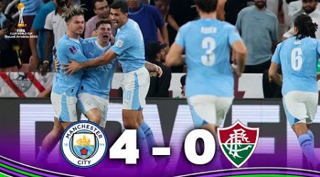 MANCHESTER CITY vs FLUMINENSE [4-0] | RESUMEN y GOLES | Mundial de Clubes 2023