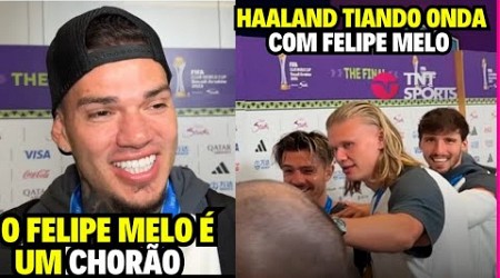 TIROU ONDA! HAALAND SAI TIRANDO SARO DO FELIPE MELO