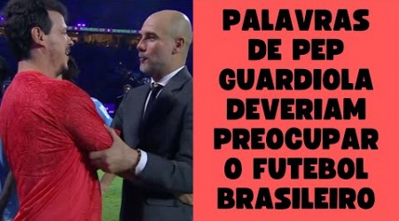 Manchester City atropelou o Flu, Guardiola, diplomático, elogiou Diniz e no Brasil ficaram felizes