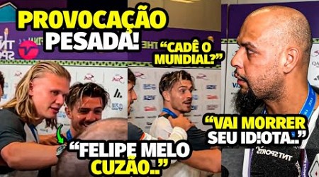 GRAVE! HAALAND E GREALISH TIRAM SARR0 NA CARA DE FELIPE MEL0 E CAUSAM TRETA P0LÊMICA EM ENTREVISTA