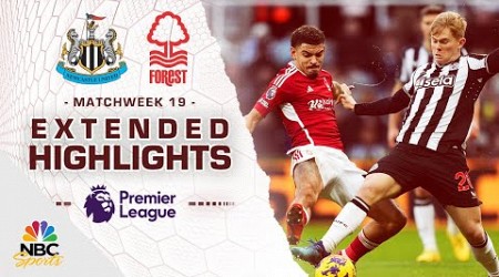 Newcastle United v. Nottingham Forest | PREMIER LEAGUE HIGHLIGHTS | 12/26/2023 | NBC Sports