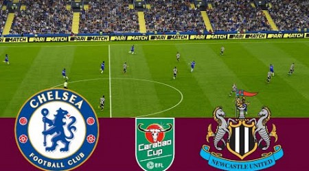 Chelsea vs Newcastle United 23/24 Full Match - Video Game Simulation PES 2021