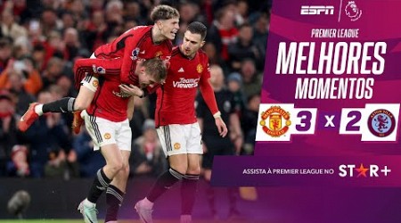 Garnacho faz dois, e Manchester United consegue virada épica contra o Aston Villa na Premier League