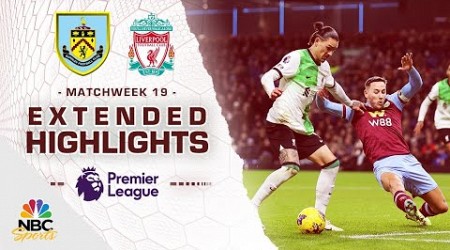 Burnley v. Liverpool | PREMIER LEAGUE HIGHLIGHTS | 12/26/2023 | NBC Sports