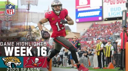 Jacksonville Jaguars vs. Tampa Bay Buccaneers Game Highlights | NFL 2023 Week 16