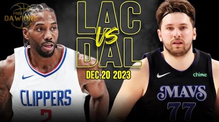 Los Angeles Clippers vs Dallas Mavericks Full Game Highlights | December 20, 2023 | FreeDawkins