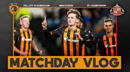 END TO END GAME! LATE SUNDERLAND WINNER: Hull City 0-1 Sunderland: Matchday Vlog