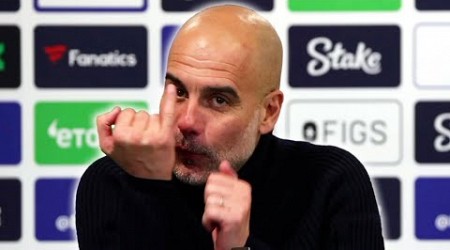 &#39;Players talked about Everton on plane! WOW THIS IS MY TEAM!&#39; | Pep Guardiola | Everton 1-3 Man City