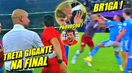 FlFA CHOCADA ! BRlGA NA FINAL FELIPE MELO FOI PRA CIMA ! PROVOCAÇÃO DO ClTY E MAIS......