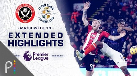 Sheffield United v. Luton Town | PREMIER LEAGUE HIGHLIGHTS | 12/26/2023 | NBC Sports