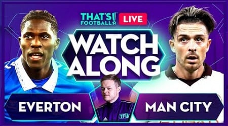 EVERTON vs MAN CITY | Mark Goldbridge LIVE