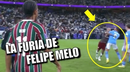 ASÍ FUE la PELEA entre FELIPE MELO y KYLE WALKER en la FINAL del MUNDIAL de CLUBES