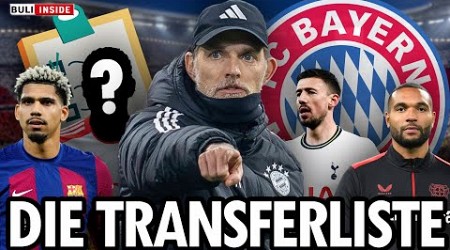 Winter-Transfers: Die GEHEIME Wunschliste des FC Bayern GELEAKT!