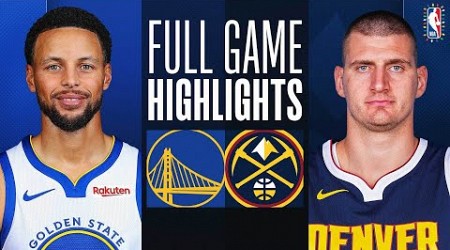 WARRIORS at NUGGETS | FULL GAME HIGHLIGHTS | December 25, 2023