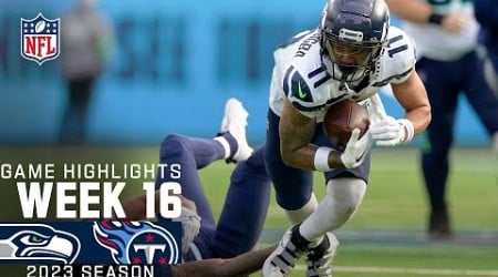 Seattle Seahawks vs. Tennessee Titans Game Highlights | NFL 2023 Week 16