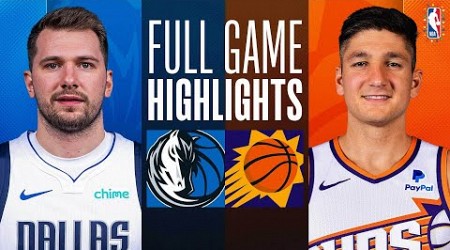 MAVERICKS at SUNS | FULL GAME HIGHLIGHTS | December 25, 2023