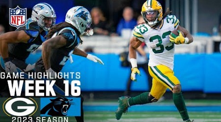 Green Bay Packers vs. Carolina Panthers Game Highlights | NFL 2023 Week 16