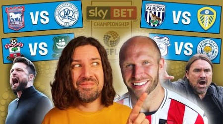 EFL Championship SCORE PREDICTIONS - Round 25 w/Sam Parkin