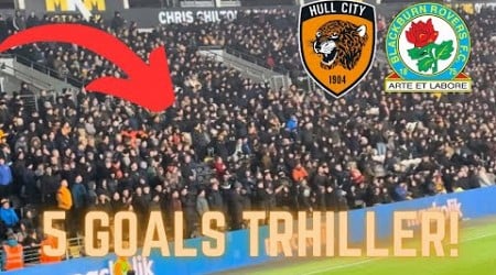 THE MOMENT HULL CITY BEAT BLACKBURN IN A 5 GOAL THRILLER!