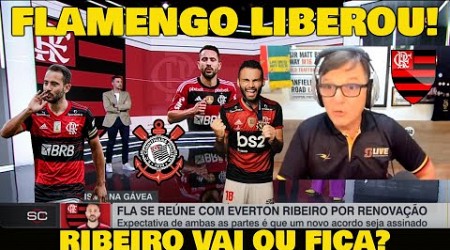 THIAGO MAIA LIBERADO PARA ACERTAR COM CORINTHIANS! EVERTON RIBEIRO VAI RENOVAR COM FLAMENGO?