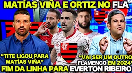 URGENTE! EVERTON RIBEIRO de SAÍDA do FLAMENGO ! TITE LIGOU PARA FECHAR COM MATÍAS VIÑA no FLAMENGO