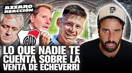 LO QUE NADIE TE CUENTA SOBRE LA VENTA DE ECHEVERRI AL MANCHESTER CITY // AZZARO REACCIÓN