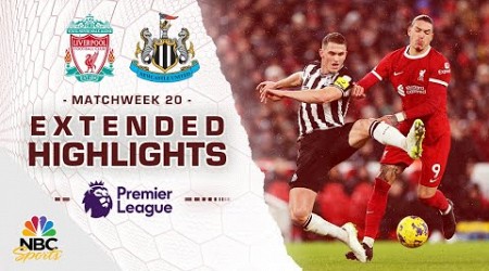 Liverpool v. Newcastle United | PREMIER LEAGUE HIGHLIGHTS | 1/1/2024 | NBC Sports