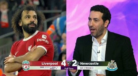 تعليق ابو تريكه بعد فوز ليفربول علي نيوكاسل 4-2 وحديثه عن تألق محمد صلاح