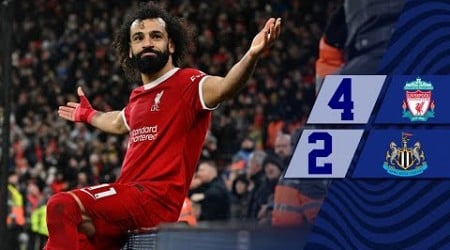 Liverpool vs Newcastle 4-2 | Unbelievable Game | Salah 2 Goals