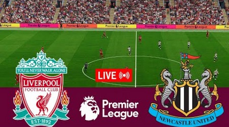 [LIVE] Liverpool vs Newcastle United Premier League 23/24 Full Match - Video Game Simulation