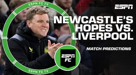 Liverpool vs. Newcastle PREDICTIONS 