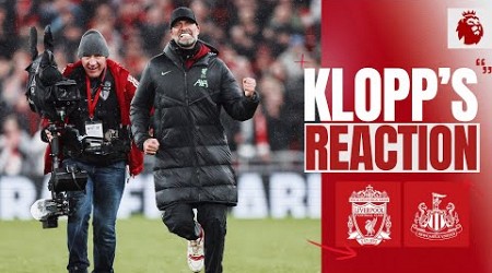 Klopp&#39;s Reaction: &#39;I LOVED The Game, The Atmosphere!&#39; | Liverpool 4-2 Newcastle United