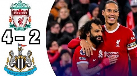 Liverpool vs Newcastle 4-2 | Highlights | Premier League 2024