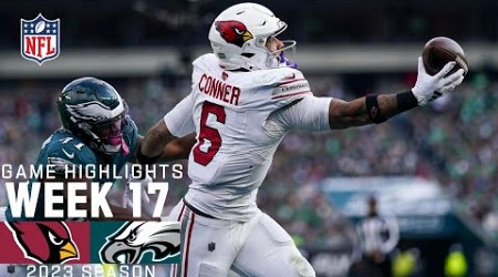 Arizona Cardinals vs. Philadelphia Eagles | 2023 Week 17 Game Highlights