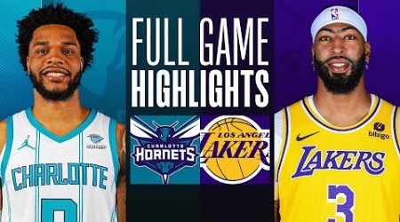 HORNETS at LAKERS | FULL GAME HIGHLIGHTS | December 28, 2023