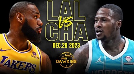 Los Angeles Lakers vs Charlotte Hornets Full Game Highlights | December 28, 2023 | FreeDawkins