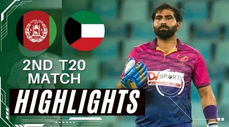 Afghanistan Vs United Arab Emirates 2ND T20 2023 Highlights | UAE vs AFG