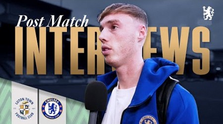 POCHETTINO &amp; PALMER react post-match | Luton 2-3 Chelsea | Chelsea FC 2023/24